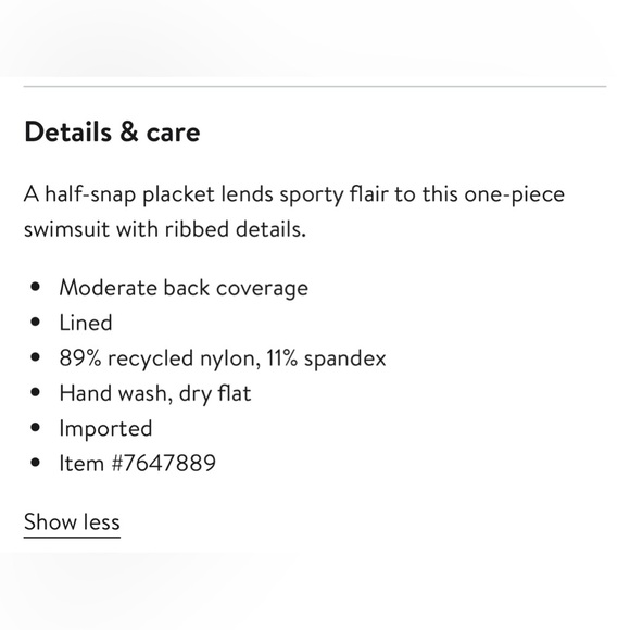 ANDIE White One-Piece Swimsuit Size Medium - Picture 2 of 10